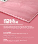 Tatami Rug Soft Touch Mat - Pink - Image 6