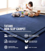 Tatami Rug Soft Touch Mat - Blue - Image 3