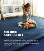 Tatami Rug Soft Touch Mat - Blue - Image 4