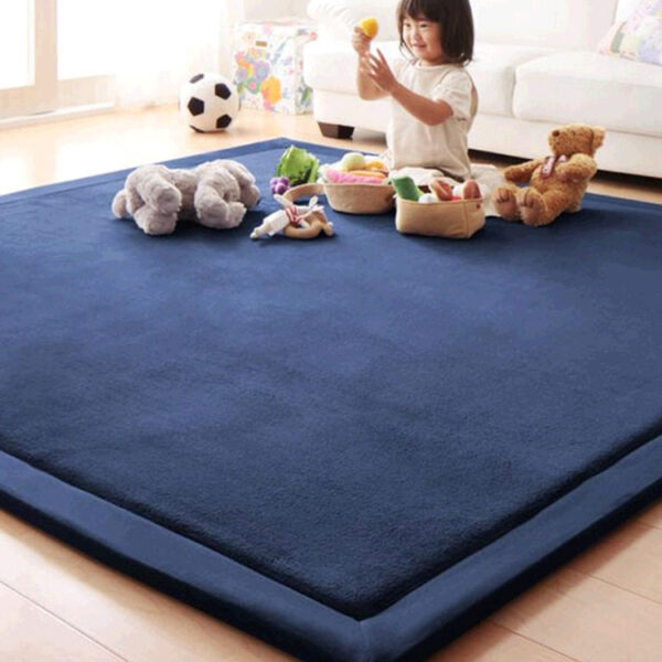 Tatami Rug Soft Touch Mat - Blue