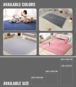 Tatami Rug Soft Touch Mat - Light Grey - Image 5