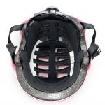 Red with White Polka Dot Helmet - Image 5