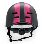 Black & Pink Stripe Helmet - Image 4