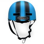 Blue & Black Stripe Helmet - Image 3