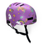 Purple Unicorn Helmet