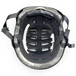 Black & Orange stripe Helmet - Image 5