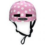 Pink Polka Dots Helmet - Image 3