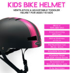 Black & Pink Stripe Helmet - Image 6