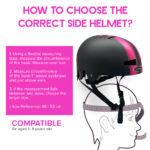 Black & Pink Stripe Helmet - Image 10