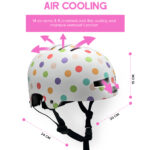 Pastel Polka Dot Helmet - Image 8