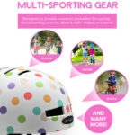 Pastel Polka Dot Helmet - Image 9