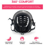 Red with White Polka Dot Helmet - Image 7