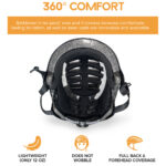 Blue with Yellow Trucks Helmet - Image 7