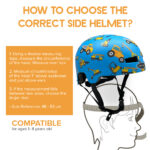 Blue with Yellow Trucks Helmet - Image 10