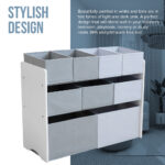 Kids Storage Organizer (non-woven fabric storage - Grey) - Image 6