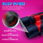 Premium Binoculars for Kids - Black/Red - Image 5