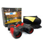 Premium Binoculars for Kids - Black/Red