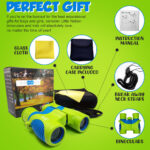 Premium Binoculars for Kids - Blue/Green - Image 4