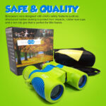 Premium Binoculars for Kids - Blue/Green - Image 6