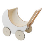 Wooden Moon Doll Pram - Image 2