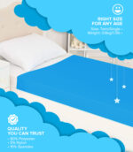 Sensory Compression Blanket Single Size (Blue) - Image 4