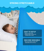 Sensory Compression Blanket Single Size (Blue) - Image 8