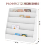 Oliver Book Shelf (White) - Image 4