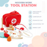 Wooden Doctor Kit - Image 3