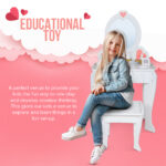 Wooden Dresser Table with Vanity Kit - Image 5