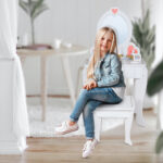 Wooden Dresser Table with Vanity Kit - Image 2