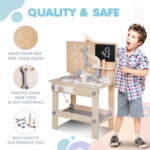 Wooden Work Bench Tool Station - Image 3