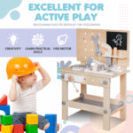 Wooden Work Bench Tool Station - Image 5