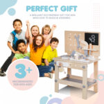 Wooden Work Bench Tool Station - Image 8