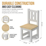 Kid's Chairs (2 pcs) Design 1 - Image 2