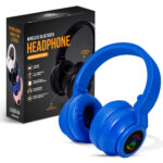 Wireless Bluetooth Headphones (95 db safety limit) BLUE - Image 9