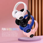 Wireless Bluetooth Headphones (95 db safety limit) PINK - Image 10