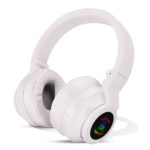 Wireless Bluetooth Headphones (95 db safety limit) WHITE