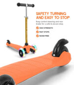 3 Wheel Scooter - Orange - Image 7