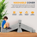 Play Couch Grand - Light Grey - Image 12