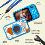 Kids Camera Blue - hot-air balloons - Image 8