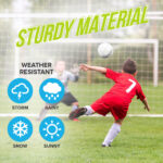 5 feet soccer goal (White) - Image 4