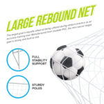 5 feet soccer goal (White) - Image 8