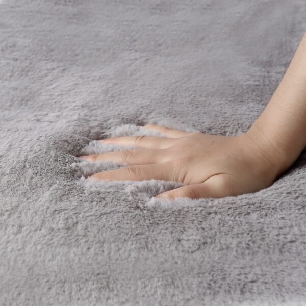 Tatami Rug Faux Fur Deluxe - Light Grey