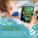 Lcd 10 Inch writing tablet - Blue - Image 3