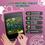 Lcd 10 Inch writing tablet - Pink - Image 2