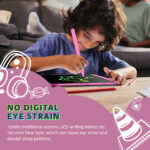 Lcd 10 Inch writing tablet - Pink - Image 6