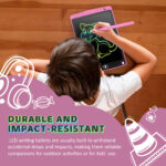 Lcd 10 Inch writing tablet - Pink - Image 5