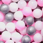 Pit Balls 200 pcs (Light pink, Grey, White)