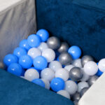 Pit Balls 200 pcs (Light blue, Grey, White) - Image 3