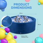 Blue Foam Ball Pit Deluxe (balls not included) - Image 2